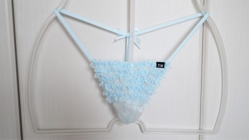 Lace Frill pretty Gストリング 前面画像