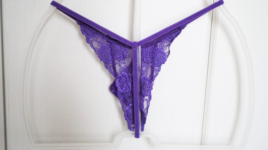Gorgeous lace sexy Gストリング 背面画像