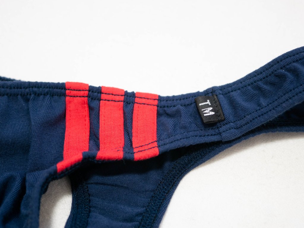 コットンベア天 3LINES Sporty Tバック アップ