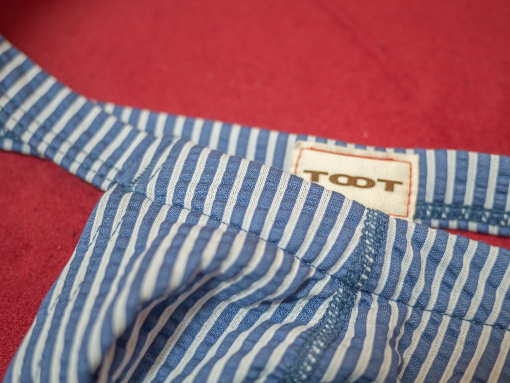 TOOT ニットサッカーTバック アップ